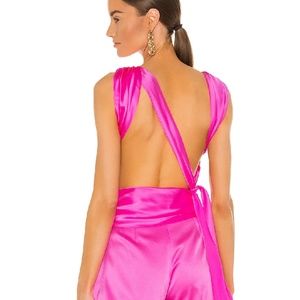 The Bar Asher Top in Bubblegum size S